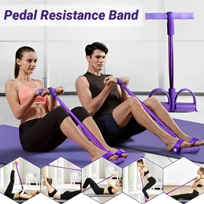 Latex Pedal Pull Rope | Home Exercise Band