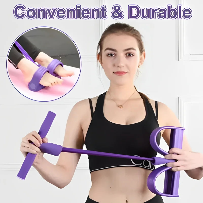 Latex Pedal Pull Rope | Home Exercise Band