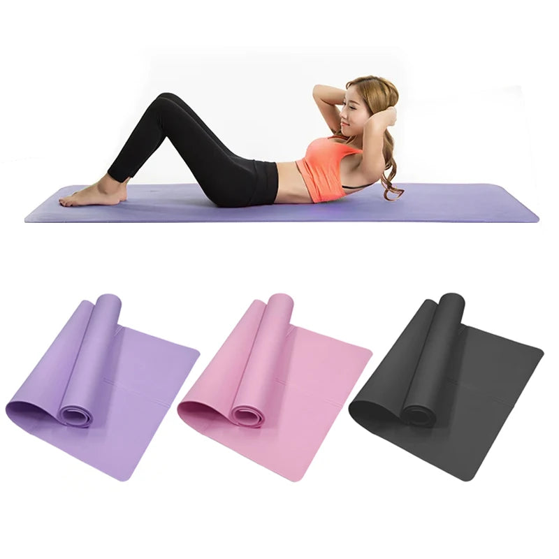 Yoga Mats Anti-slip Sport Fitness Mat Blanket For Exercise
