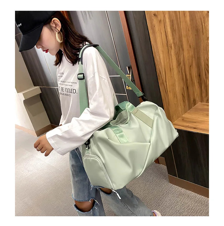 Water-Resistant Gym & Travel Duffle Bag