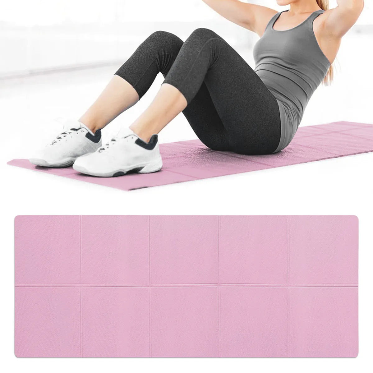 Yoga Mats Anti-slip Sport Fitness Mat Blanket For Exercise