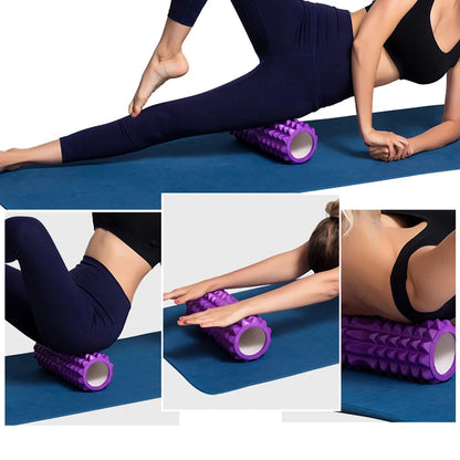 Foam Fitness Roller for Deep Tissue Massage Grid Muscle Trigger Point Muscles
