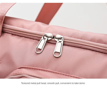 Gym Bag with Shoe Compartment