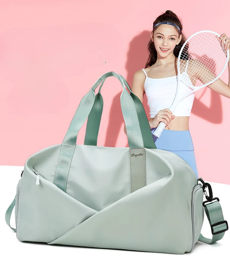 Water-Resistant Gym & Travel Duffle Bag