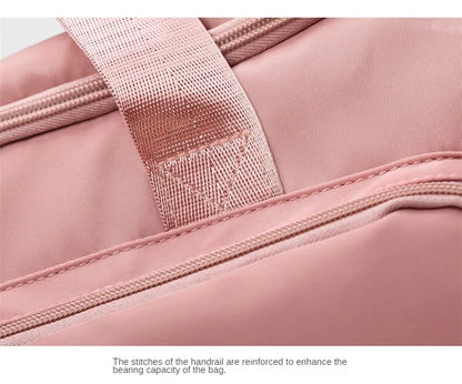 Gym Bag with Shoe Compartment