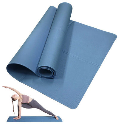 Yoga Mats Anti-slip Sport Fitness Mat Blanket For Exercise