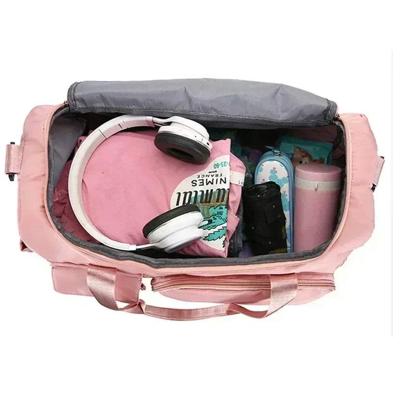 Gym Bag with Shoe Compartment